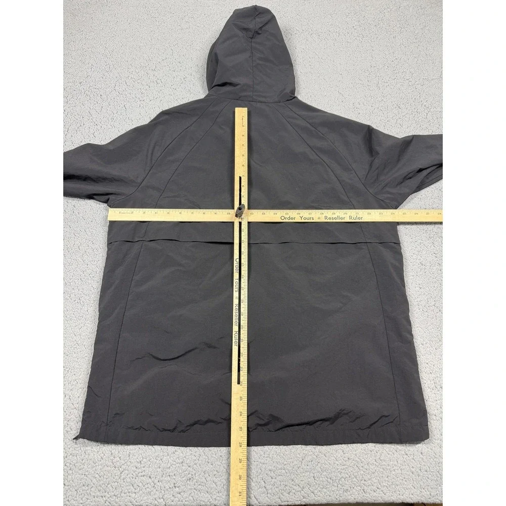Jordan Jacket Mens Large Black Hooded Pullover Windbreaker Basketball 942729-011